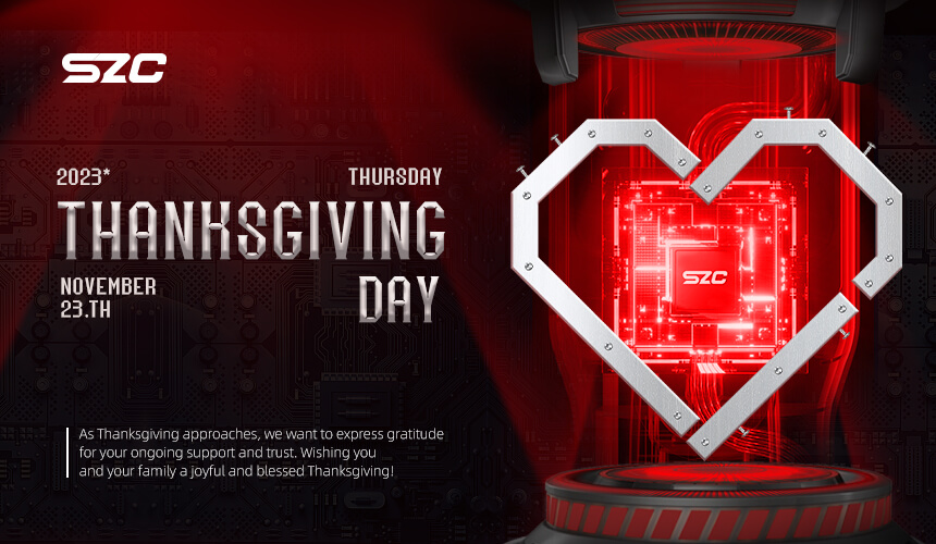 Thanksgiving Greetings from SZComponents